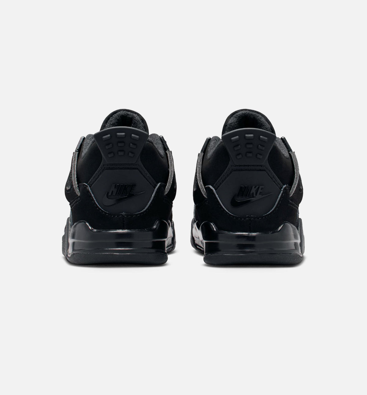 Air Jordan 4 Retro Black Cat Infant & Toddler Lifestyle Shoes - Black / Light Graphite