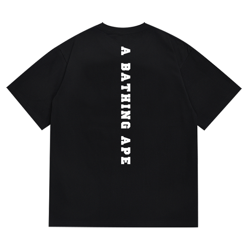 BAPE Small Ape Head Logo Men's T-Shirt - Black