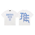 MIXED EMOTION Never Die Graphic Short-Sleeve T-Shirt