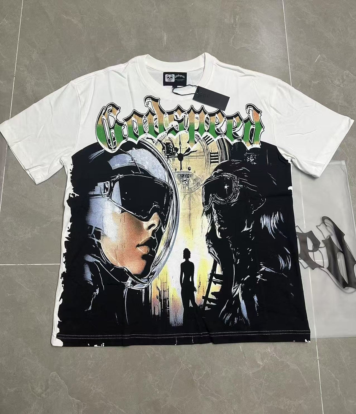 Godspeed Fortis Fortuna Graphic T-Shirt