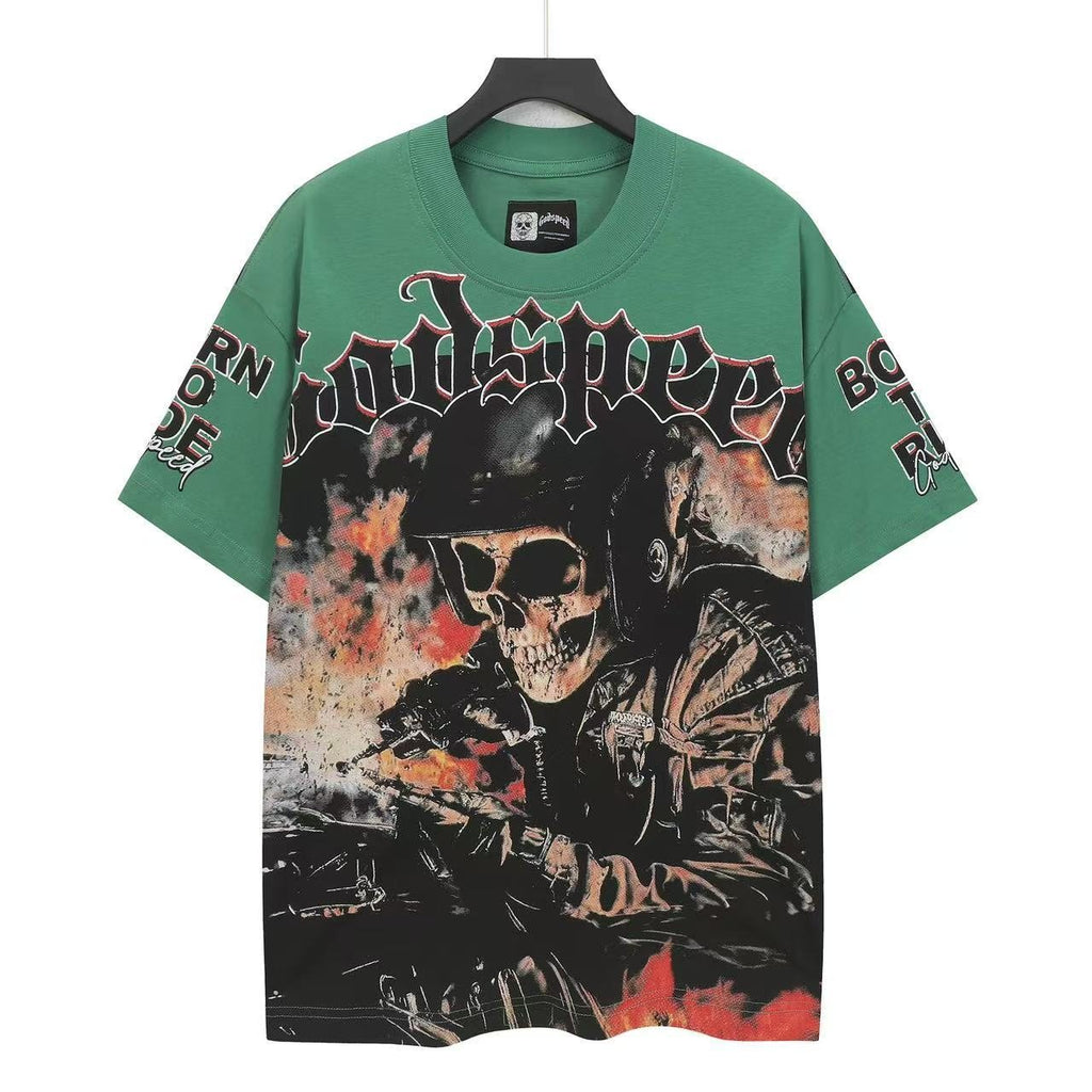 Godspeed Born to Ride Graphic T-Shirt