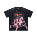 FIRST ROW Rising From Ruins Rhinestone Graphic T-Shirt