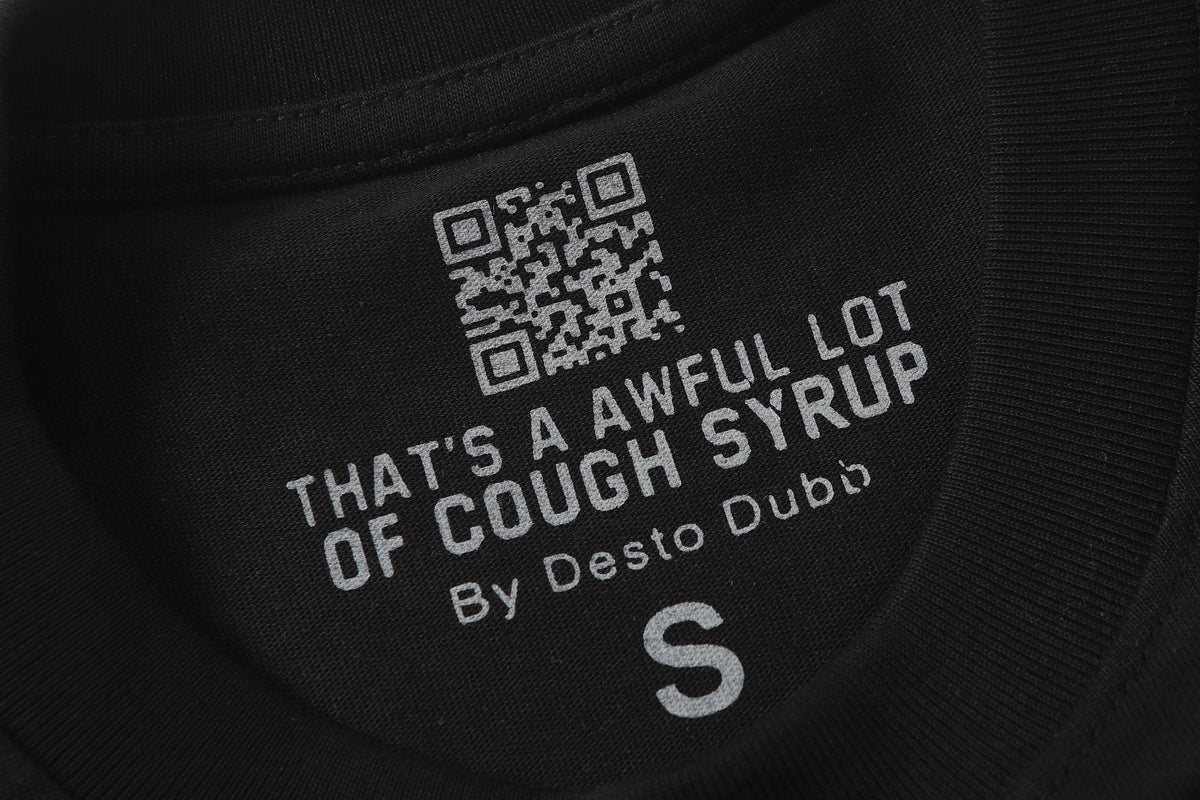 THAT'S A AWFUL LOT OF COUGH SYRUP Eiffel Tower Graphic T-Shirt