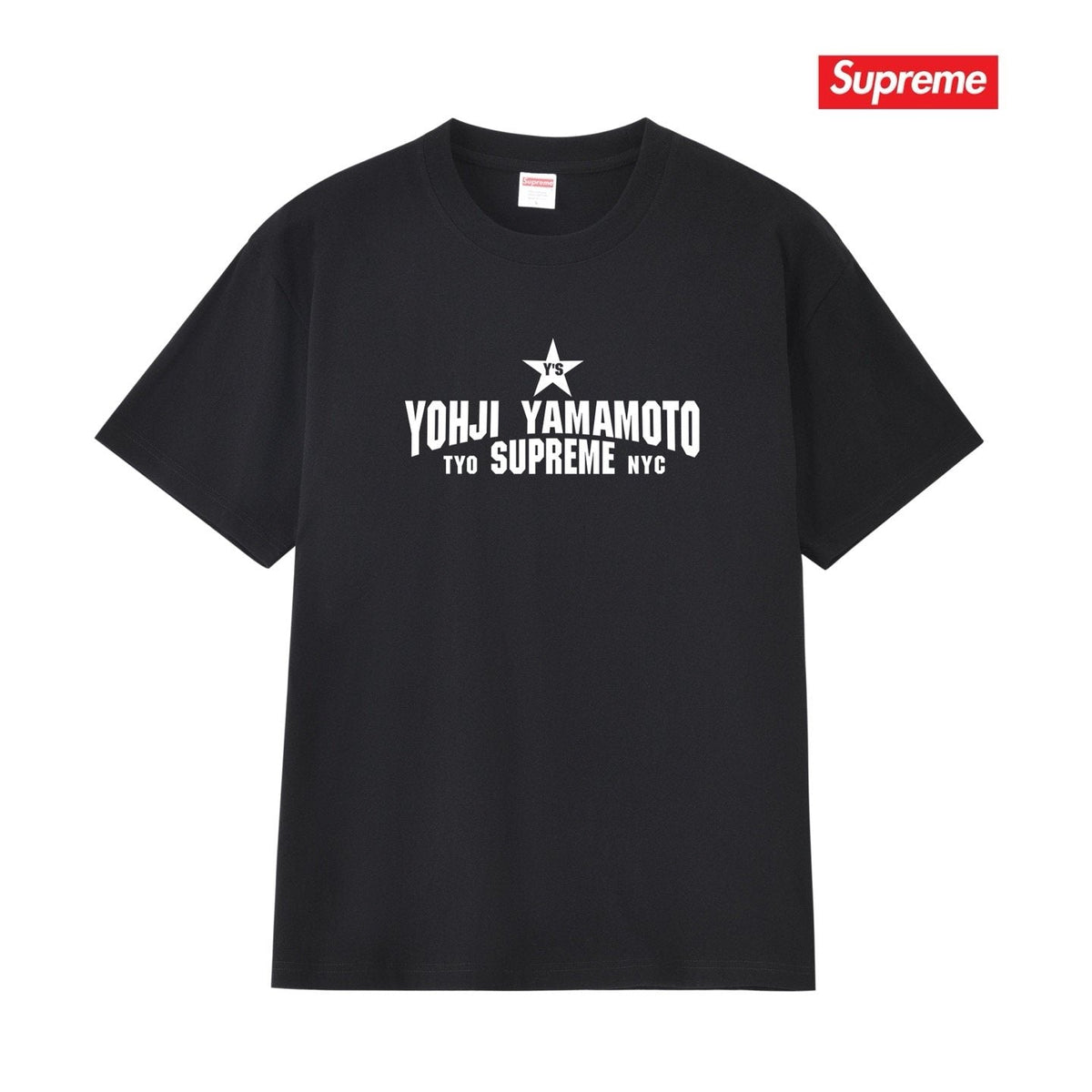Supreme Yohji Yamamoto Star Graphic T-Shirt