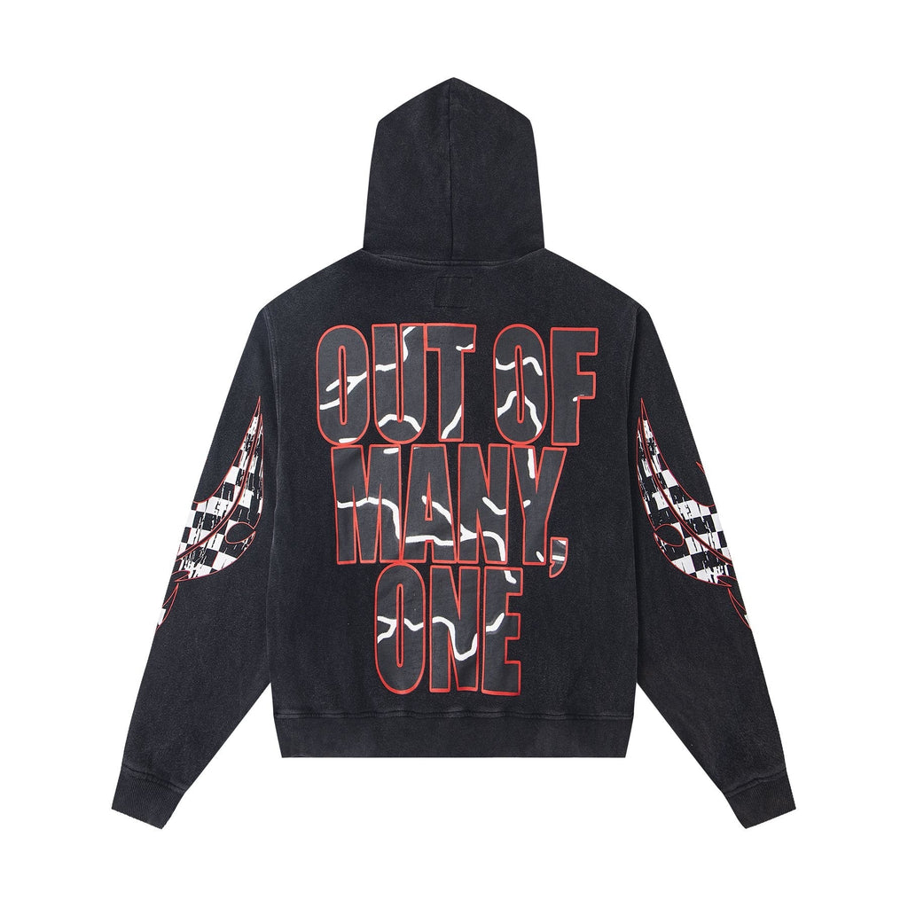 Godspeed Out of Many One Graphic Hoodie