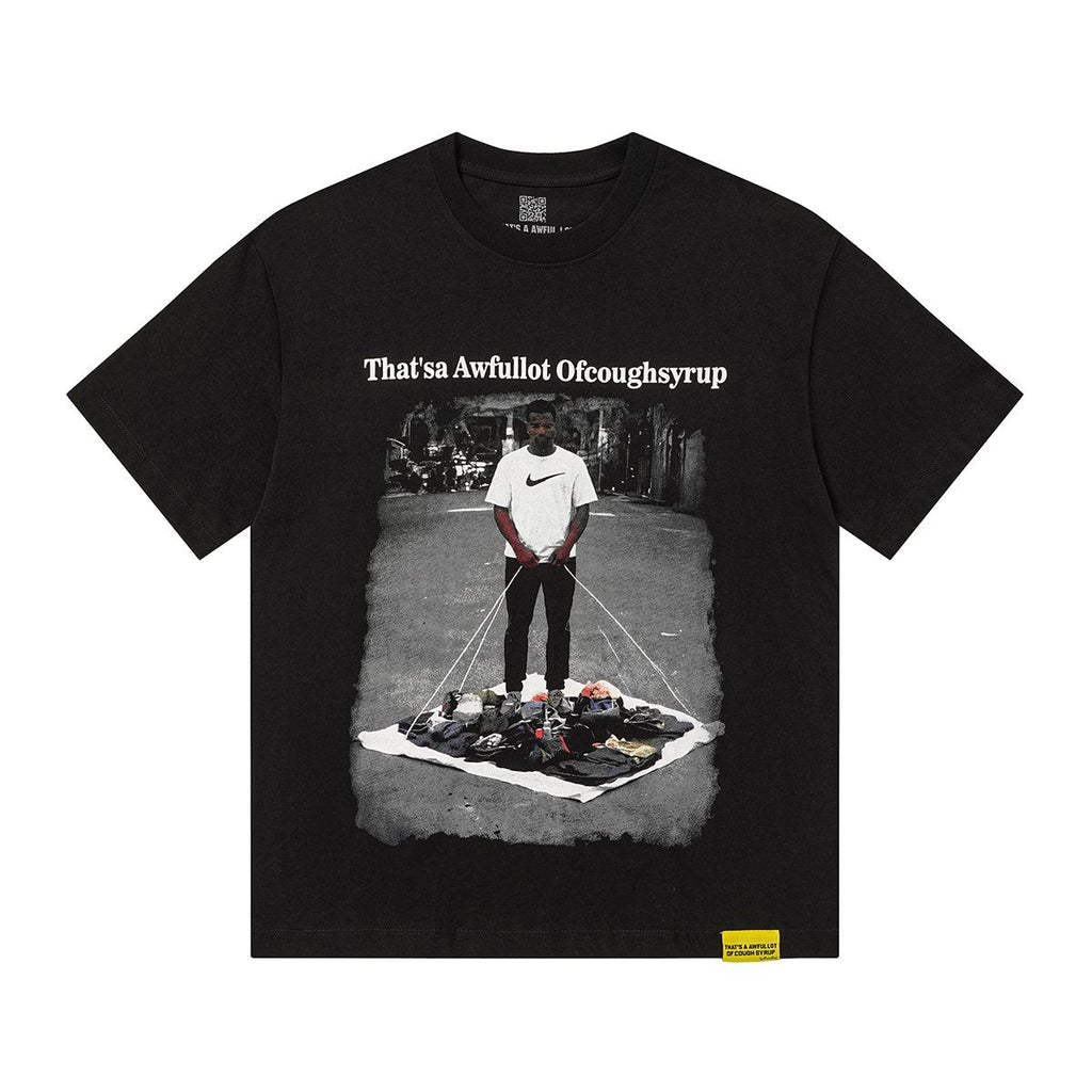 THAT'S A AWFUL LOT OF COUGH SYRUP Short-Sleeve Graphic T-Shirt