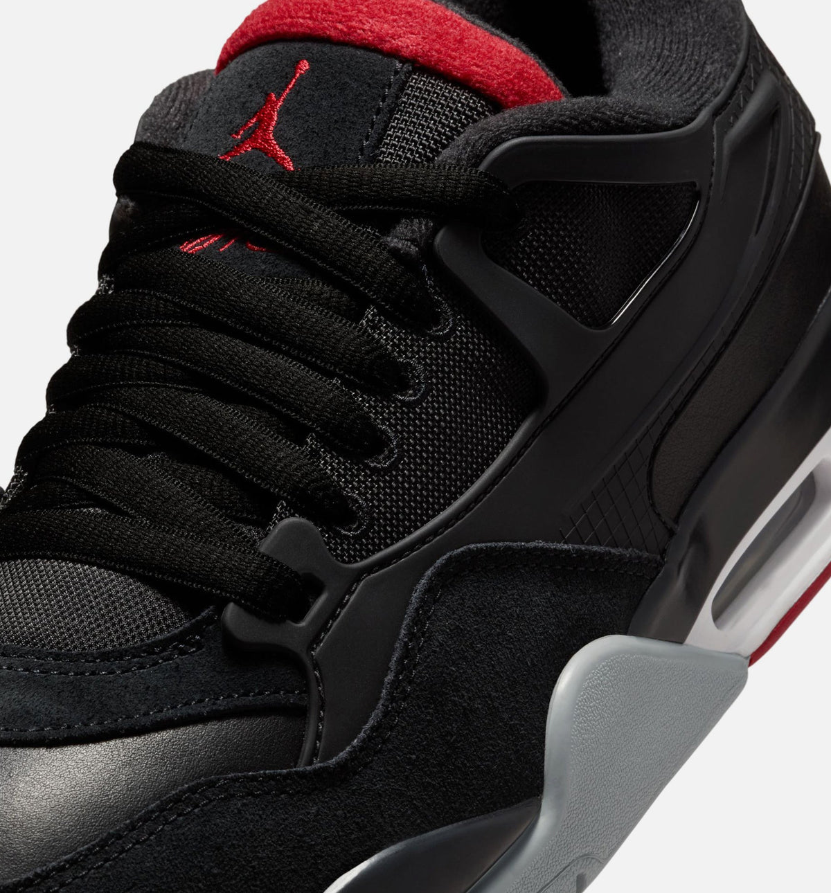 Air Jordan 4 RM – Men's Lifestyle Shoe in Black/Wolf Grey/White/Varsity Red