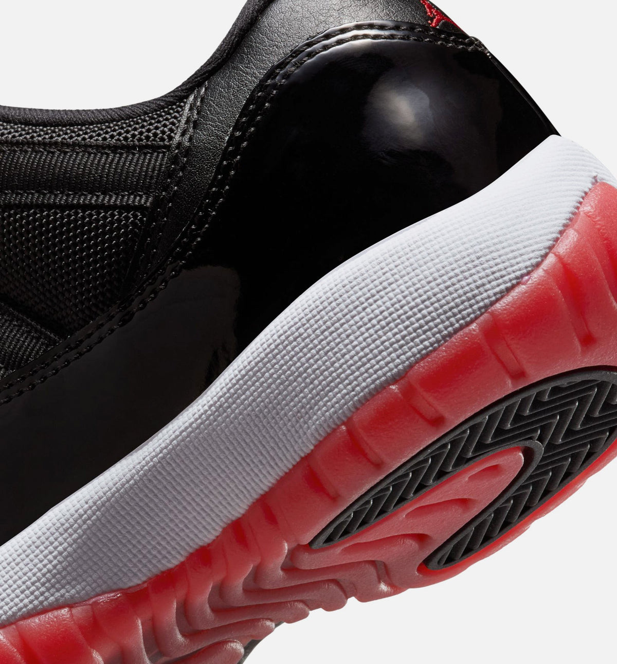 Air Jordan 11 Retro Bred | Grade School Lifestyle Shoe | Black/University Red/White
