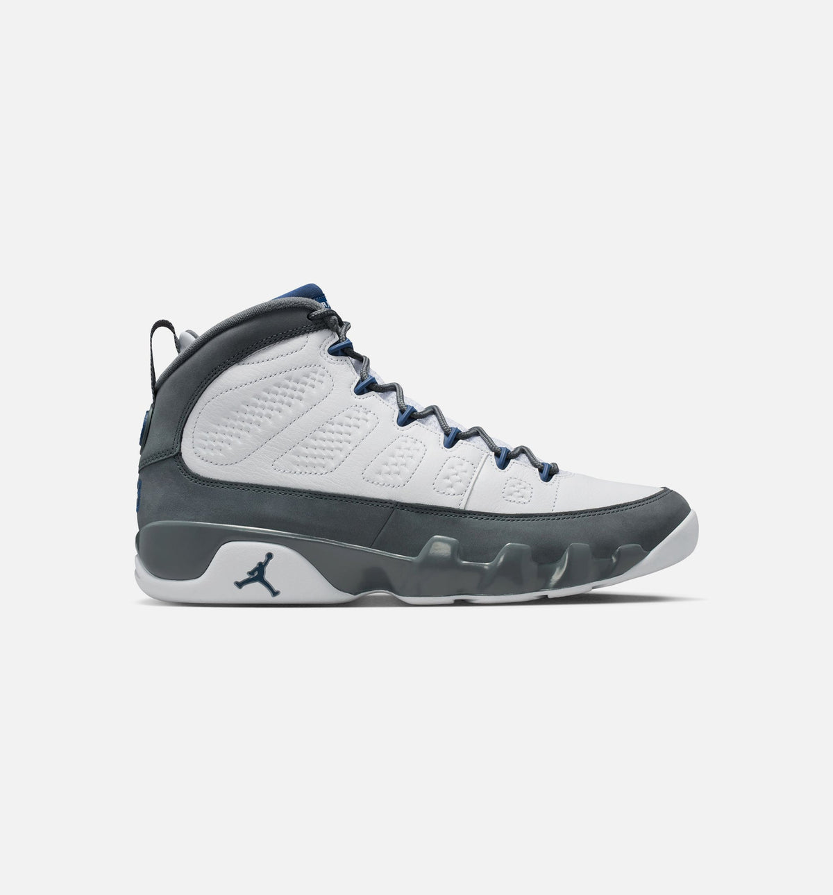 Air Jordan 9 Retro Flint – Men's Lifestyle Shoe | White/French Blue/Flint Grey