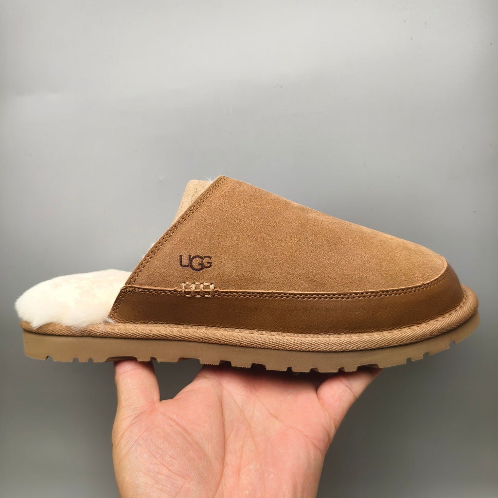 Chestnut Ultra-Lightweight Fluffy Men’s Slippers — New Arrival | In Stock