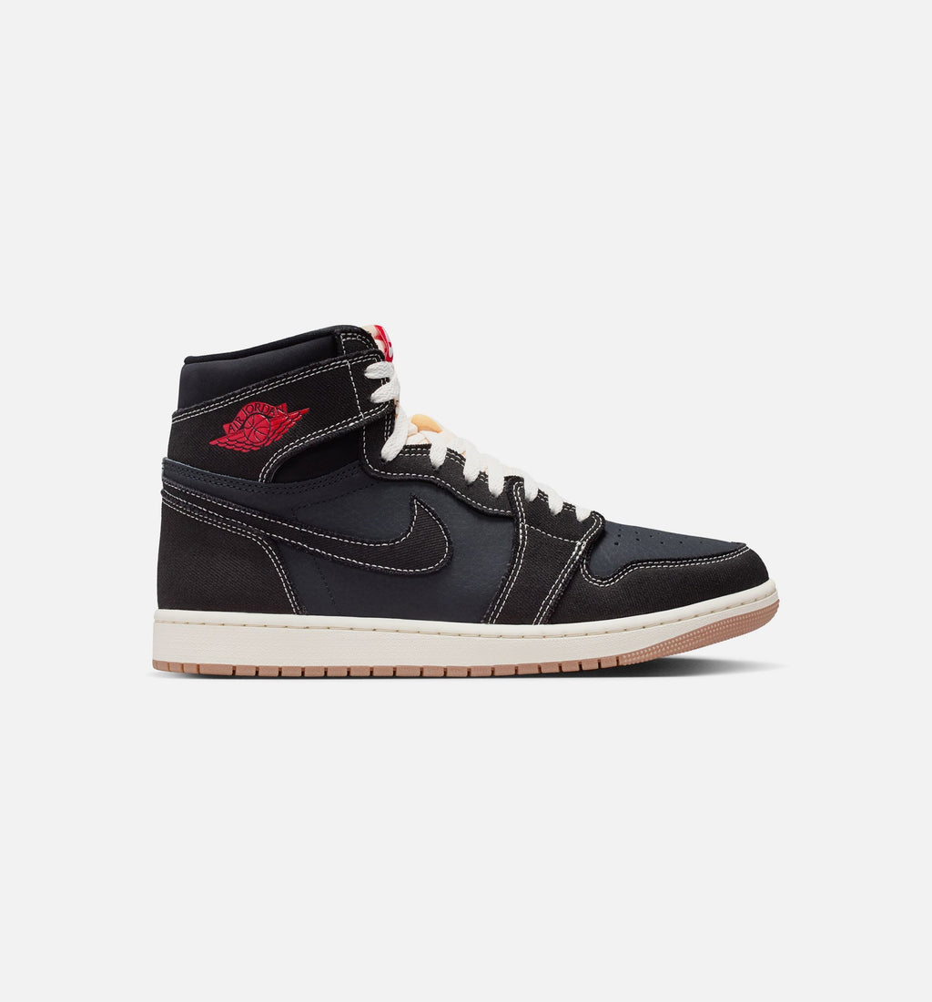 Air Jordan 1 Retro High OG Flight Club Men's Lifestyle Shoe – Black/University Red/Sail/Gum Medium Brown
