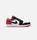Air Jordan 1 Low SE Men's Sneakers | White/Varsity Red/Black