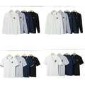 Stone Island Compass Patch Short & Long Sleeve Polo Shirt Streetwear