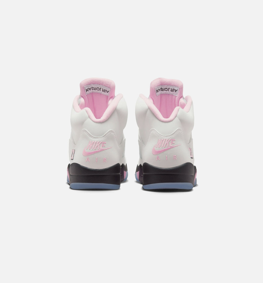 Air Jordan 5 Retro Medium Soft Pink – Men's Lifestyle Shoe | White/Soft Pink/Black