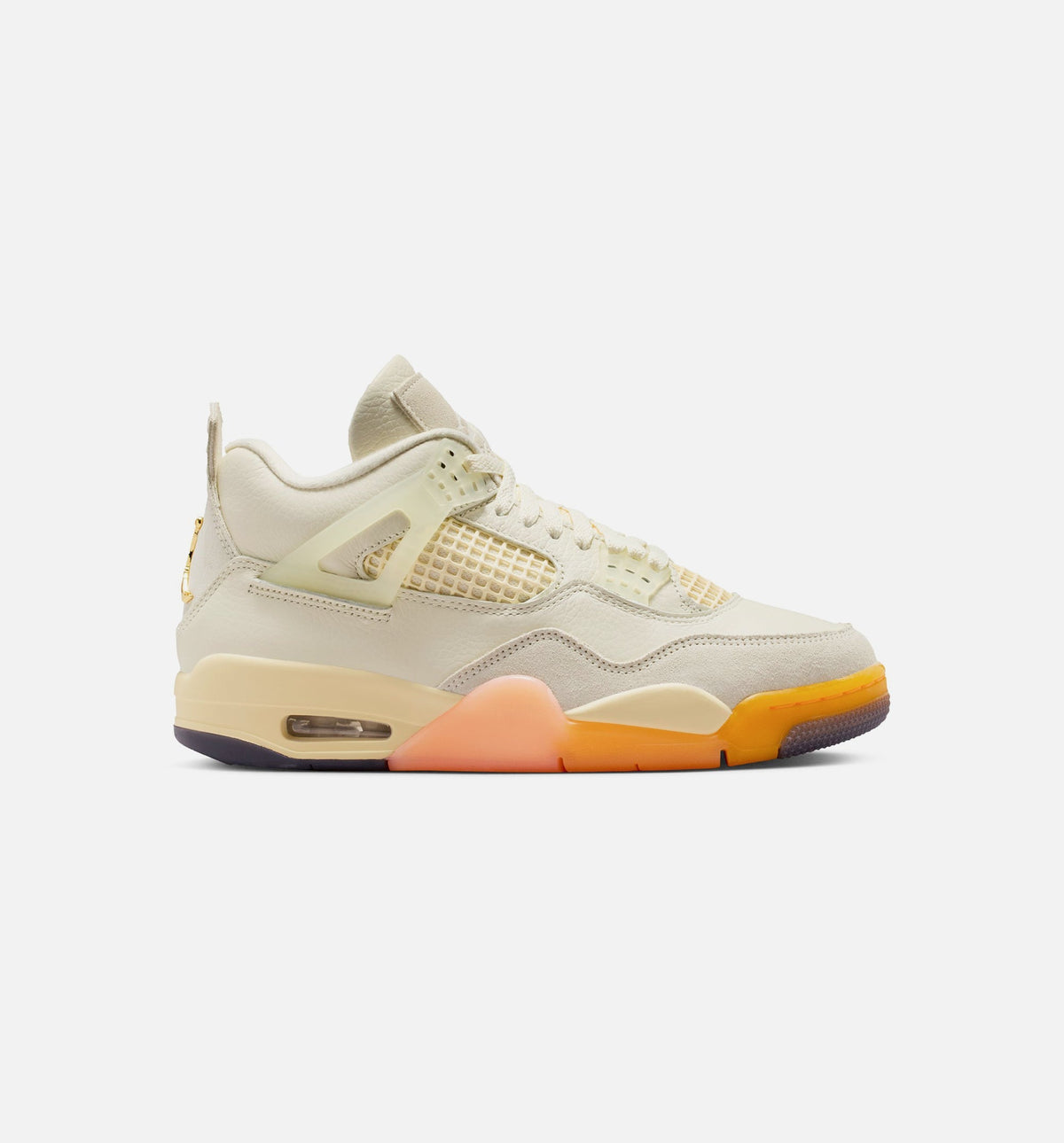 Air Jordan 4 Retro Birds of Paradise | Women's Lifestyle Shoe | Coconut Milk/Metallic Gold/Muslin/Bright Mango/Sundial/Black