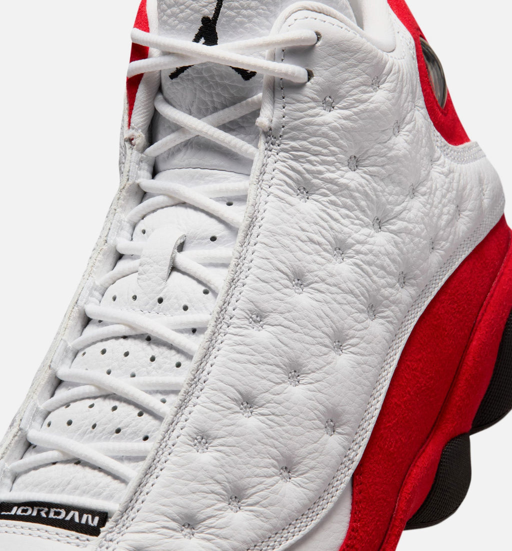 Air Jordan 13 Retro "White and University Red" Men's Shoe – White/Black/True Red