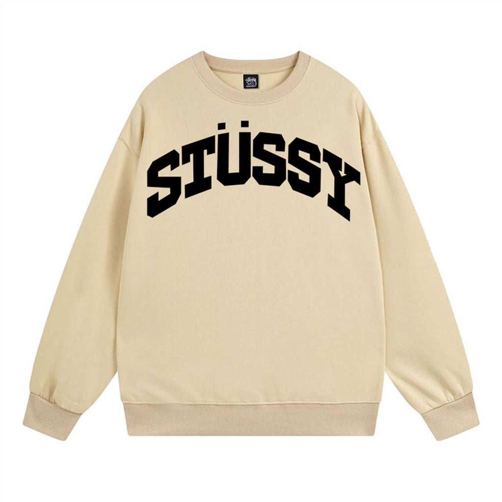 Stussy Sweatshirts Crew Neck Fleece Sweater