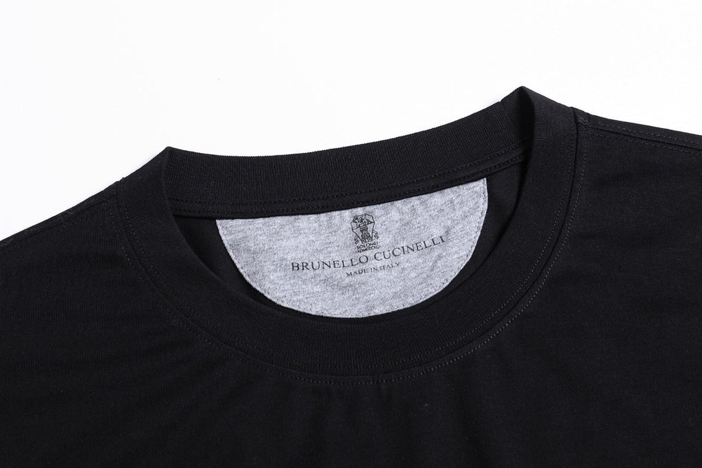 Short-Sleeve Crew-Neck Pullover