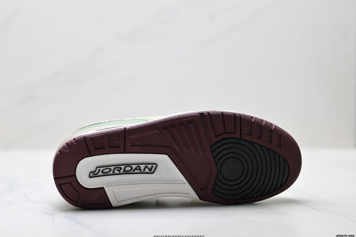 Jordan Legacy 312 Low White Olive Green Sneakers