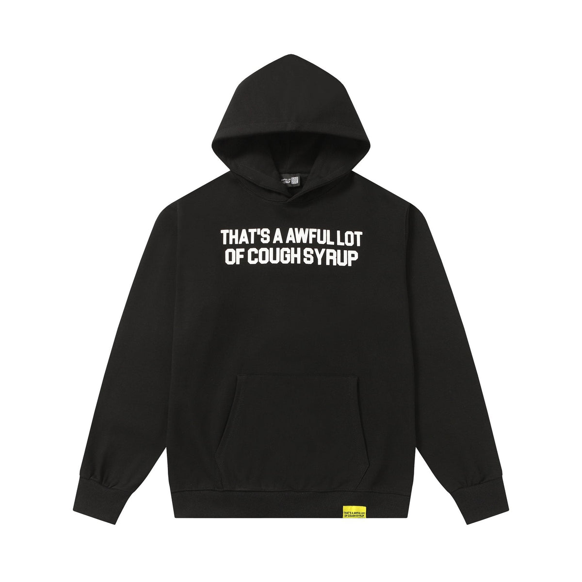 THAT'S A AWFUL LOT OF COUGH SYRUP Angel Tears Graphic Hoodie