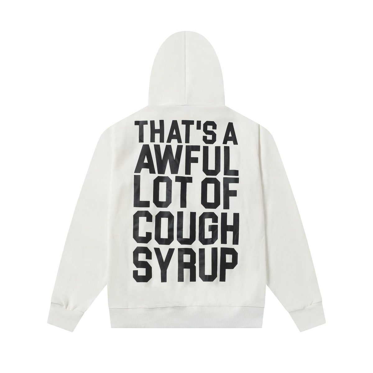 THAT'S A AWFUL LOT OF COUGH SYRUP Angel Tears Graphic Hoodie