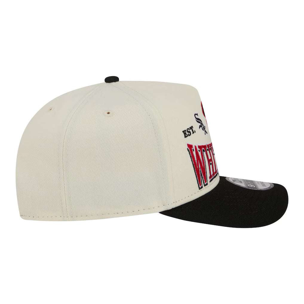 New Era 950 A Frame Chicago White Sox Tri Hit Snapback Hat