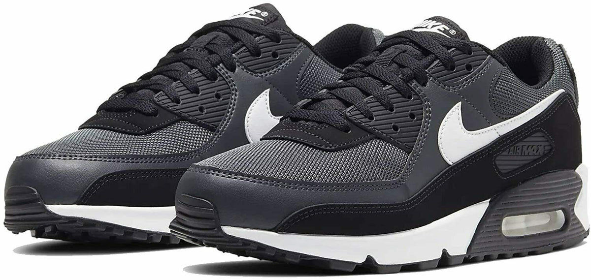 Men's Nike Air Max 90 Iron Grey/White-Dark Smoke Grey (CN8490 002)