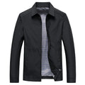 Minimal Black Casual Slim Jacket