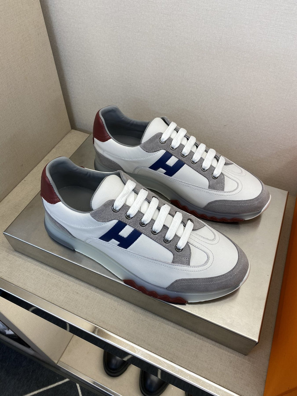 Men's Color-Block Low-Top Sneakers