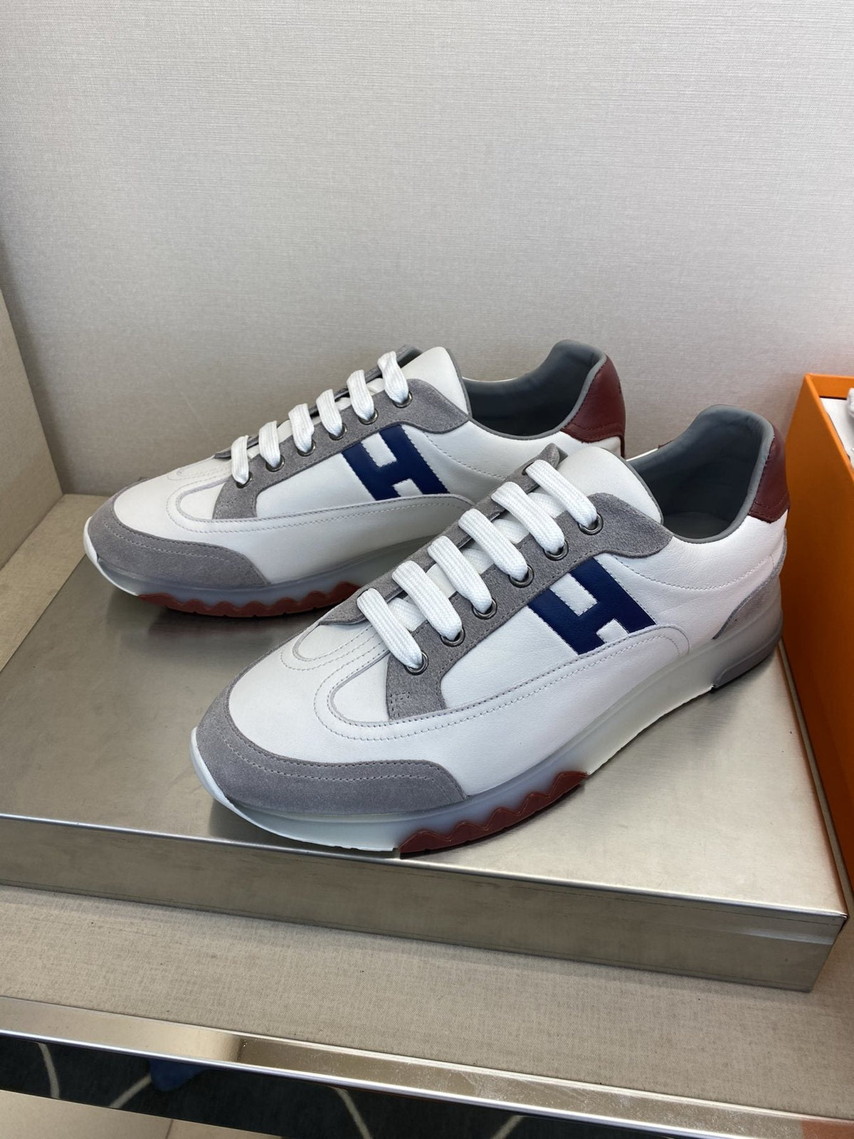 Men's Color-Block Low-Top Sneakers