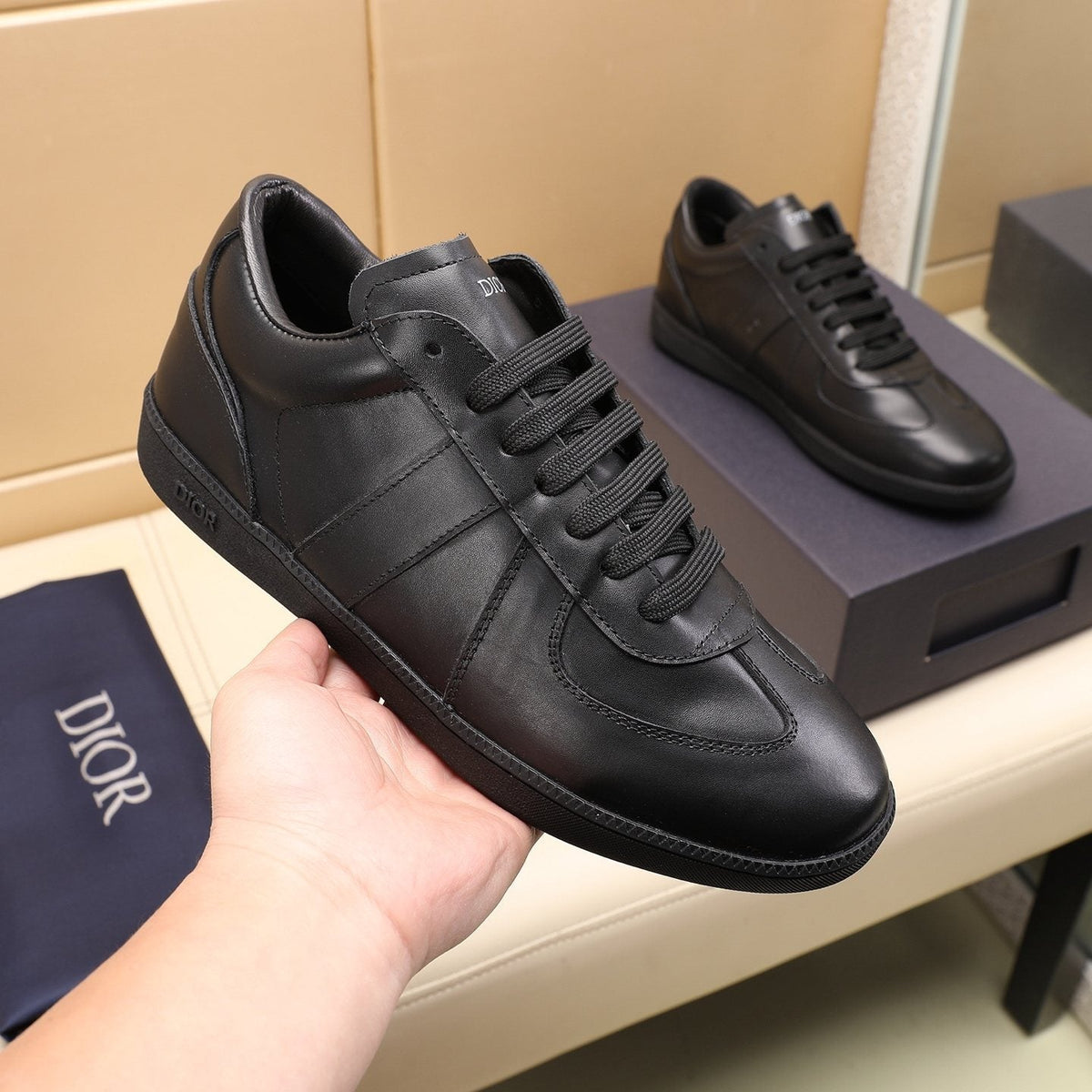 Dior B01 Matchpoint Low-Top Sneakers