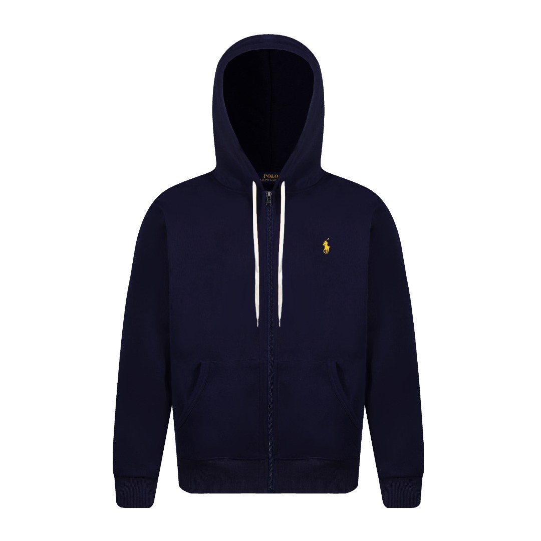 Ralph Lauren Brushed Cotton Full-Zip Hoodie