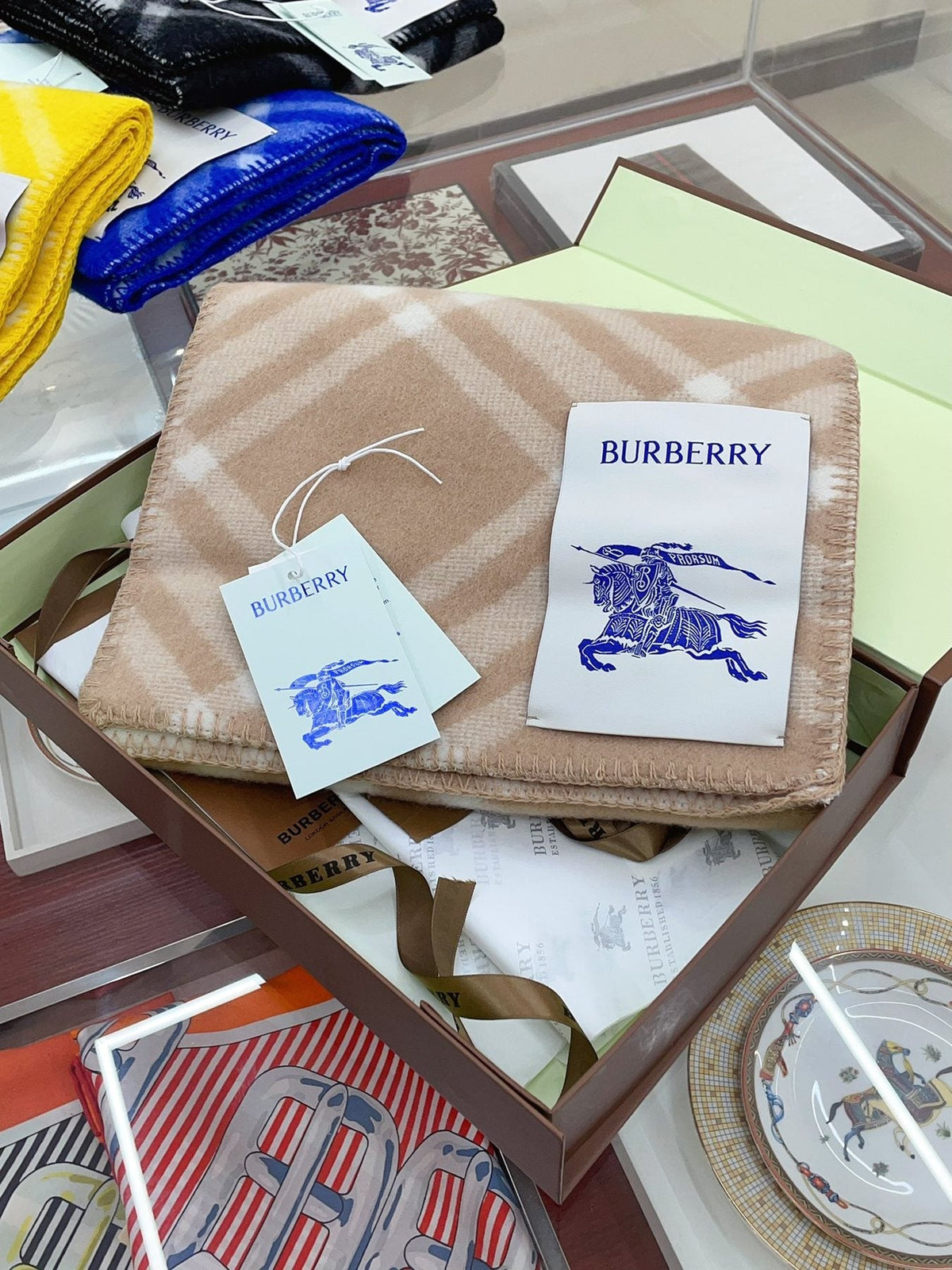 Burberry Plaid Scarf