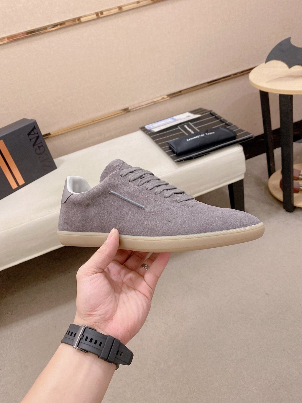 Zegna Men's Low-Top Sneakers