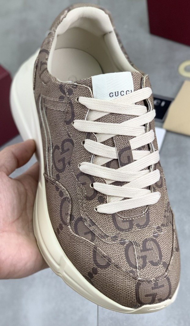Gucci Patterned Chunky Sneakers