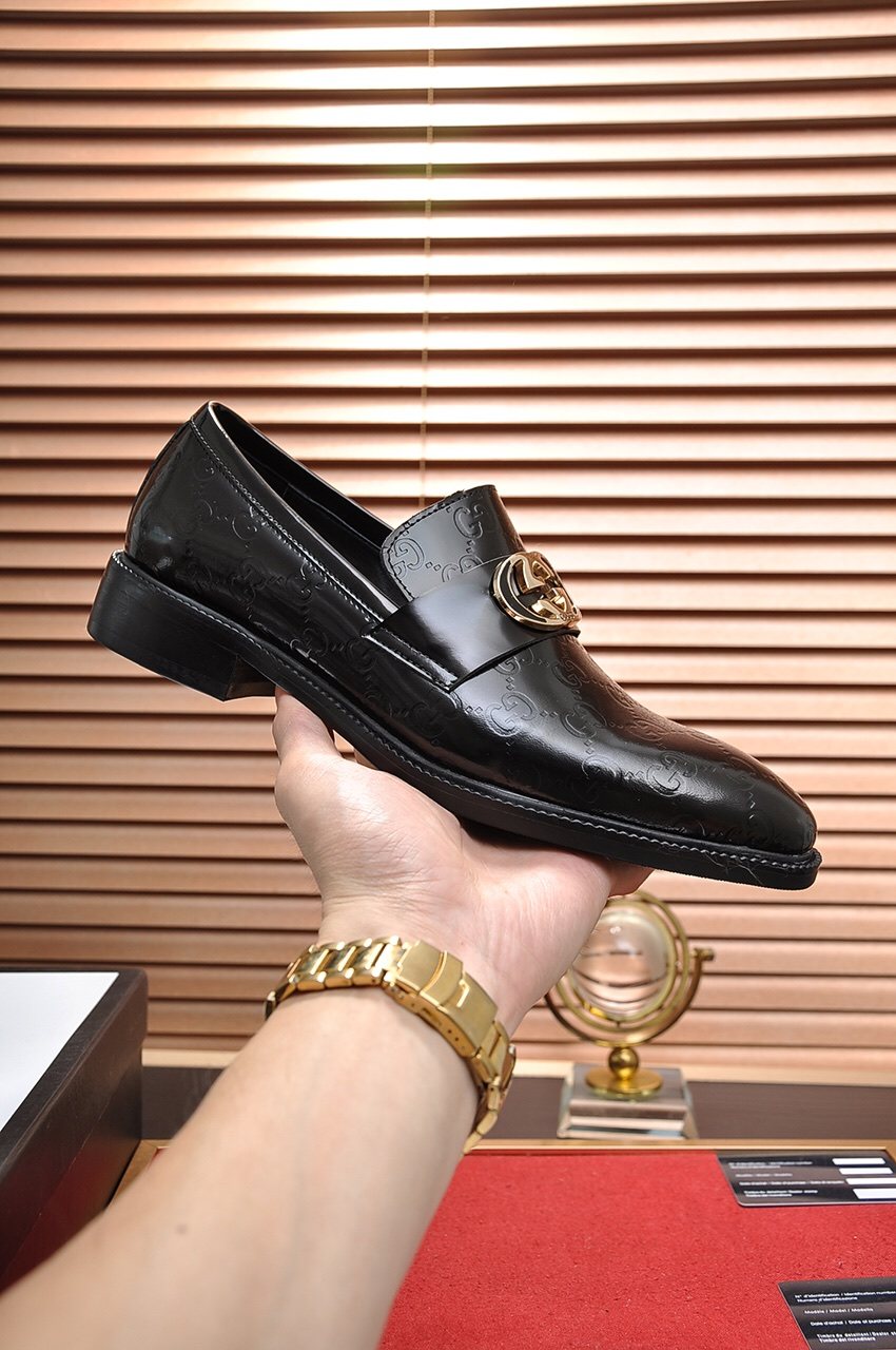 Gucci Men's Buckle Loafers