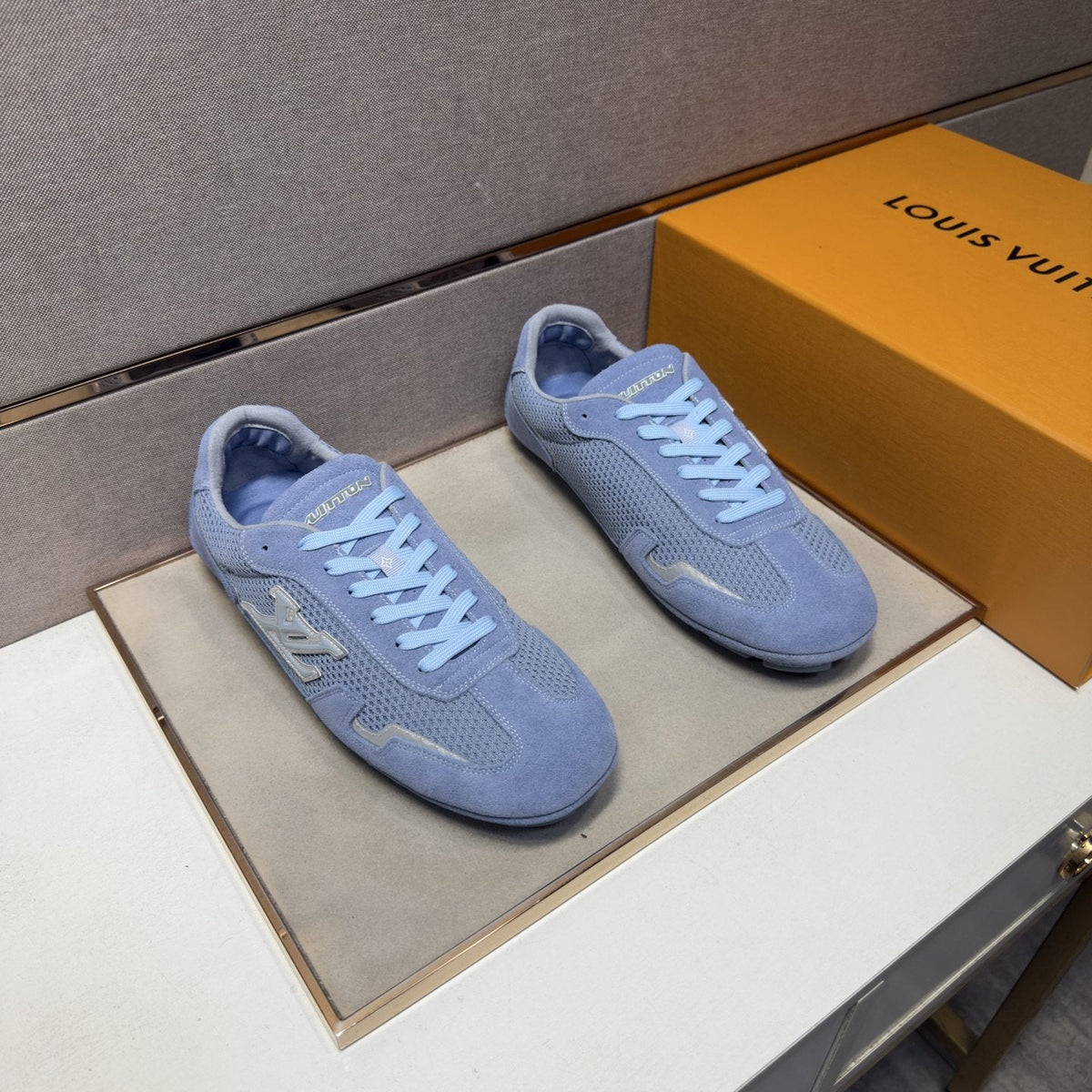 Louis Vuitton Men's Multi-Panel Low-Top Sneakers