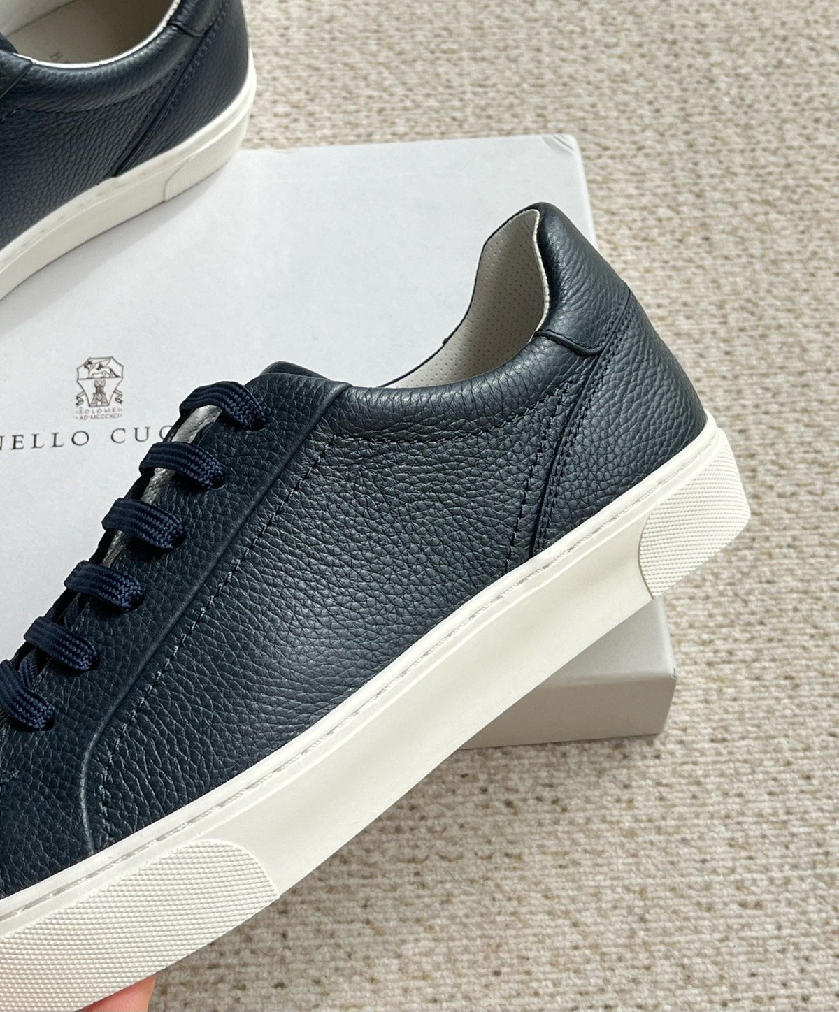 Brunello Cucinelli Textured Low-Top Sneakers