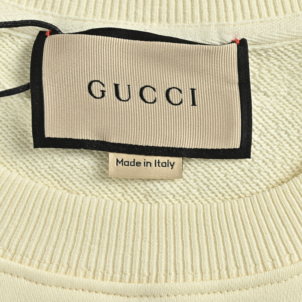 Gucci Whimsical Cartoon Glamour Dog Series Crewneck Sweatshirt